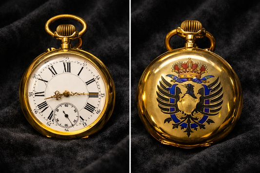 İmparatorun Zamanı – 14K Altın Cep Saati